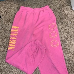 nirvana sweat pants